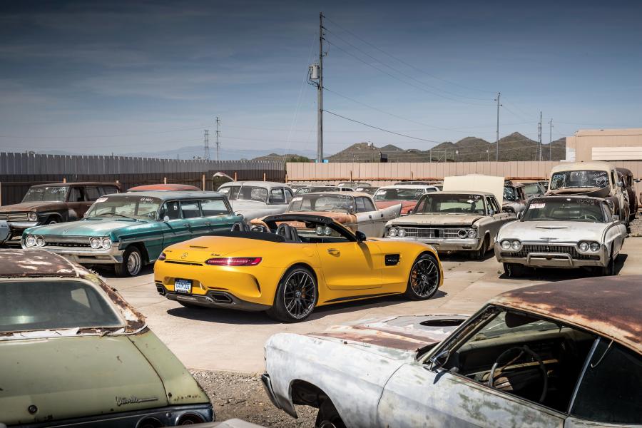  Mercedes-AMG GT C Roadster 2016 года  (WW) (фото 20 из 50)